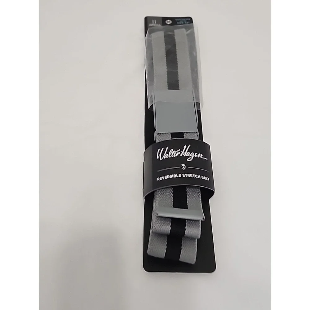 Walter Hagen Men's‎ Golf Reversible Belt Stretch Cut To Fit Up to Size 42